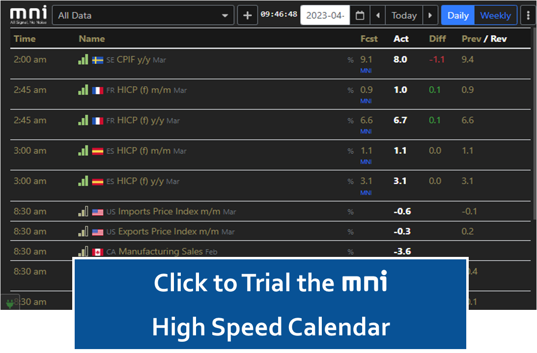 MNI - High Speed Calendar